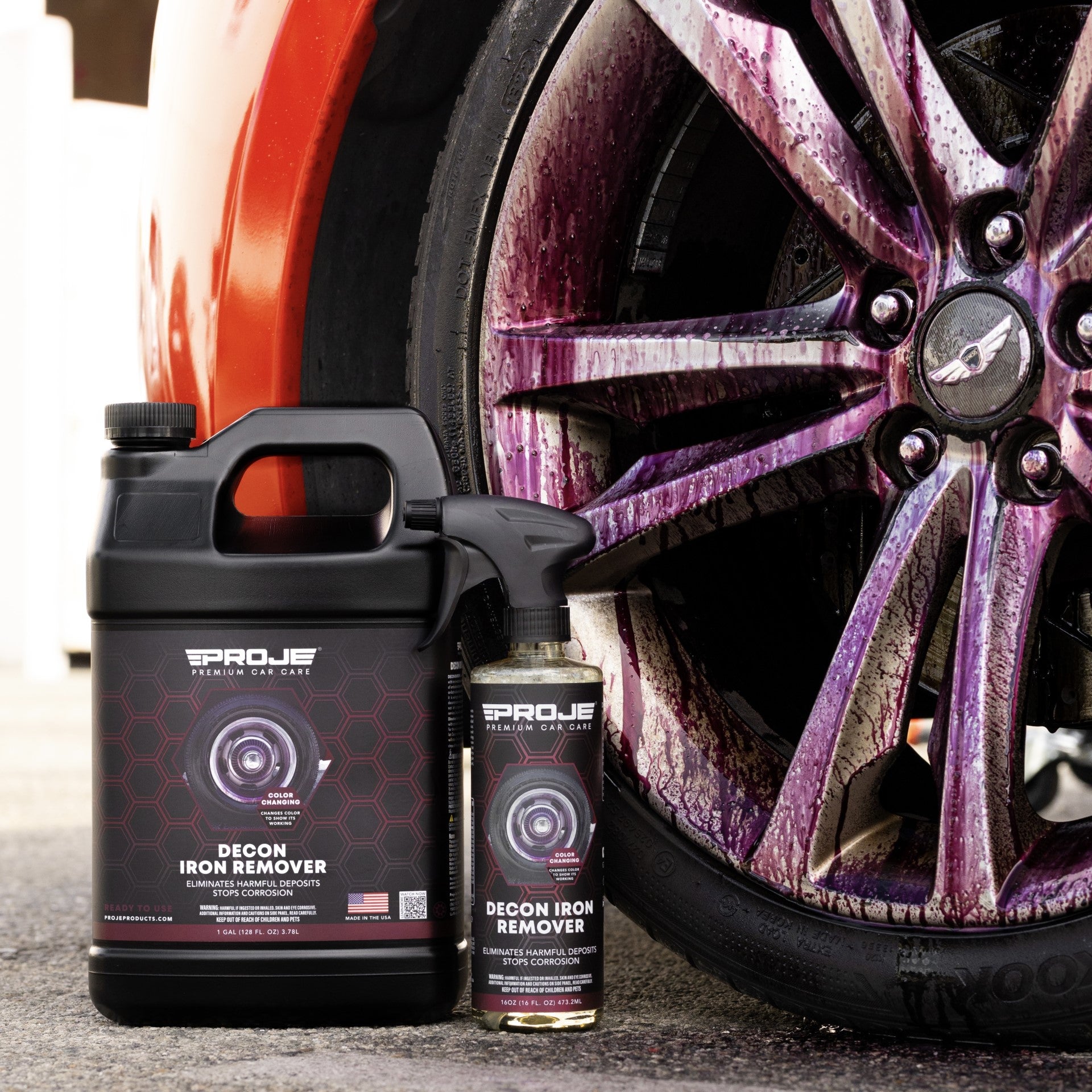  Swift Iron Remover & Wheel Cleaner (16 Oz) – Remove Brake Dust,  Iron Oxide & Stuck-On Dirt & Debris from Paint & Wheels, Effective Formula  for Decon Car Wash