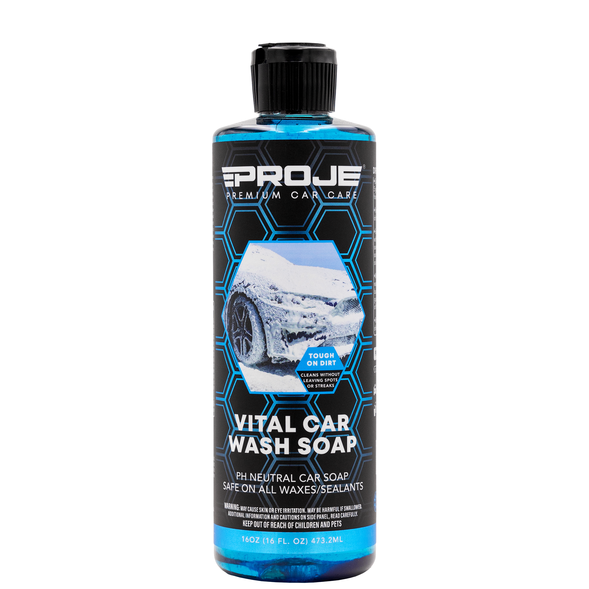 Vital Car Wash Soap PH Balanced Wont Strip Waxes or Ceramic