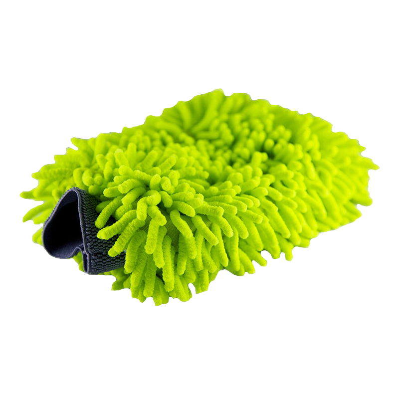 Green Microfiber Wash Mitt | Proje' Products