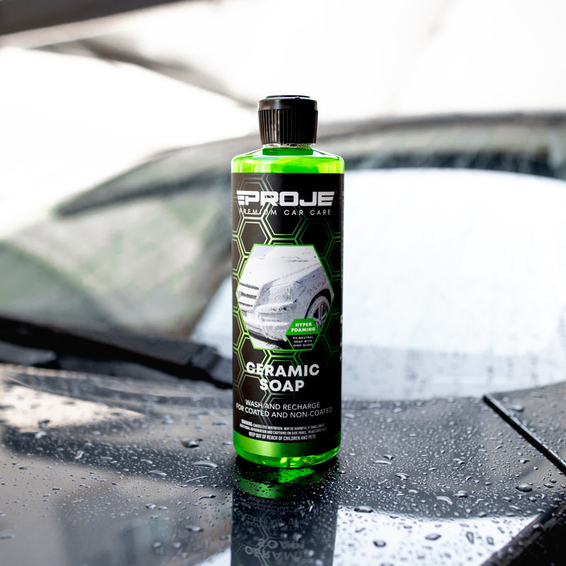 Ceramic Soap - SiO2 Based Car Wash Shampoo - Rejuvenates Ceramic