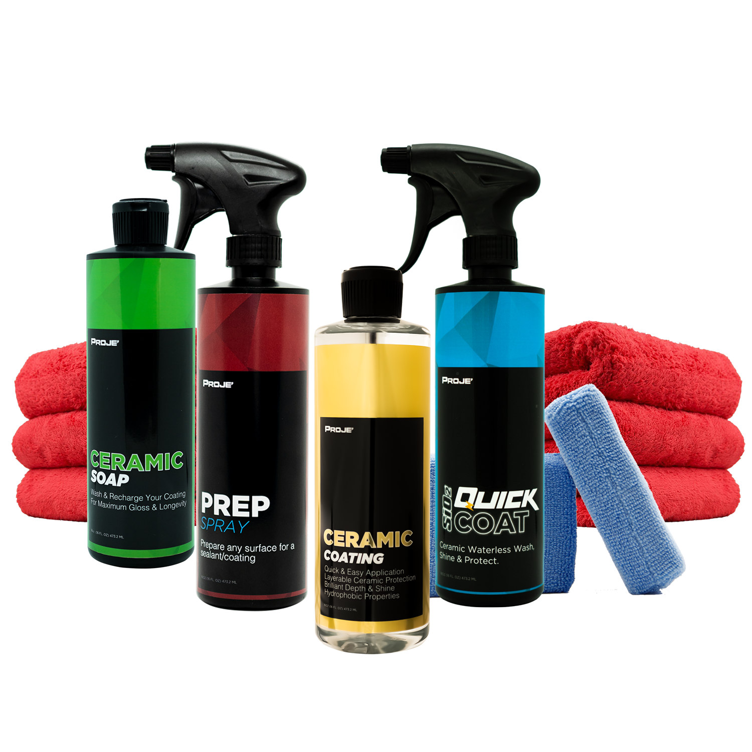 Car Cleaning Kit 'Interior & Exterior', Car Wash Concentrate, Nanotechnology Products