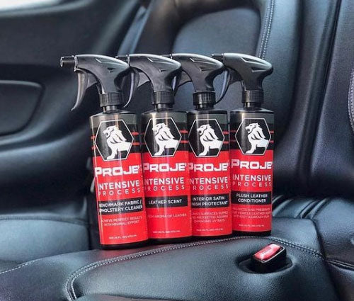 PROJE' Premium Car Care Upholstery & Fabric Cleaner - Eliminates Odors At  The Source - Fabric Cleaner Spray